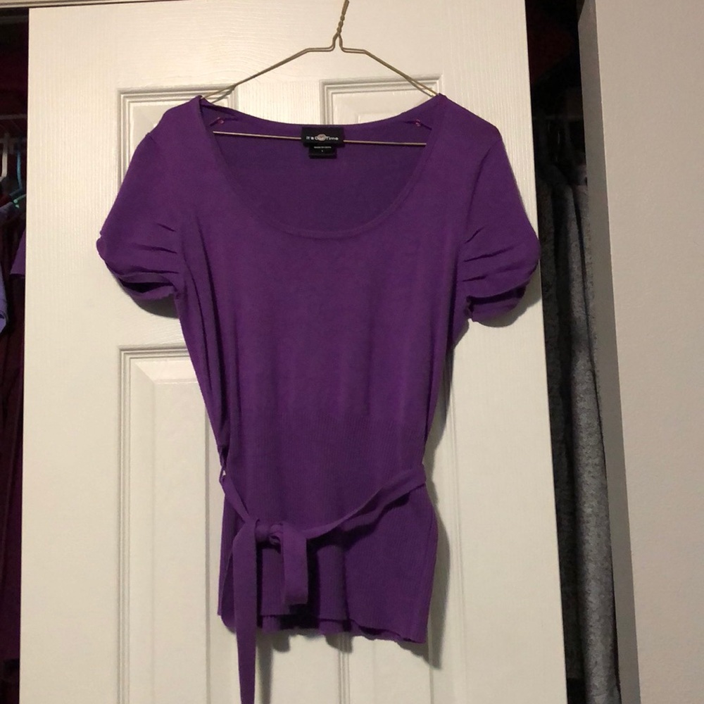 Purple Sweater